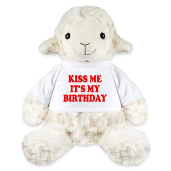 kiss me it's my birthday - Mouton en peluche Annika MiniFeet® - blanc - Devant