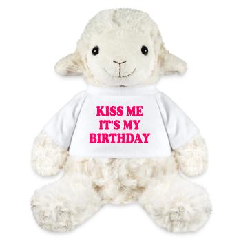 kiss me it's my birthday - Mouton en peluche Annika MiniFeet® - blanc - Devant