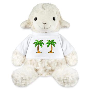 Double Palm Island Impression - Mouton en peluche Annika MiniFeet® - blanc - Devant
