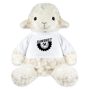 Sawdust is man glitter - MiniFeet® Sheep Annika - white - Front