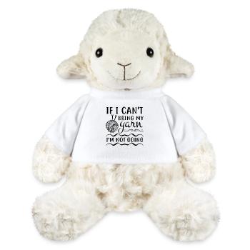 If i can't bring my yarn i'm not going - Knitting - MiniFeet® Schaf Annika - Weiß - Vorne
