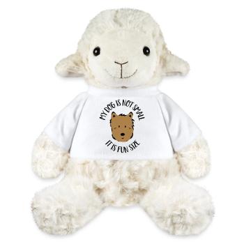Kleiner Hund - MiniFeet® Schaf Annika - Weiß - Vorne