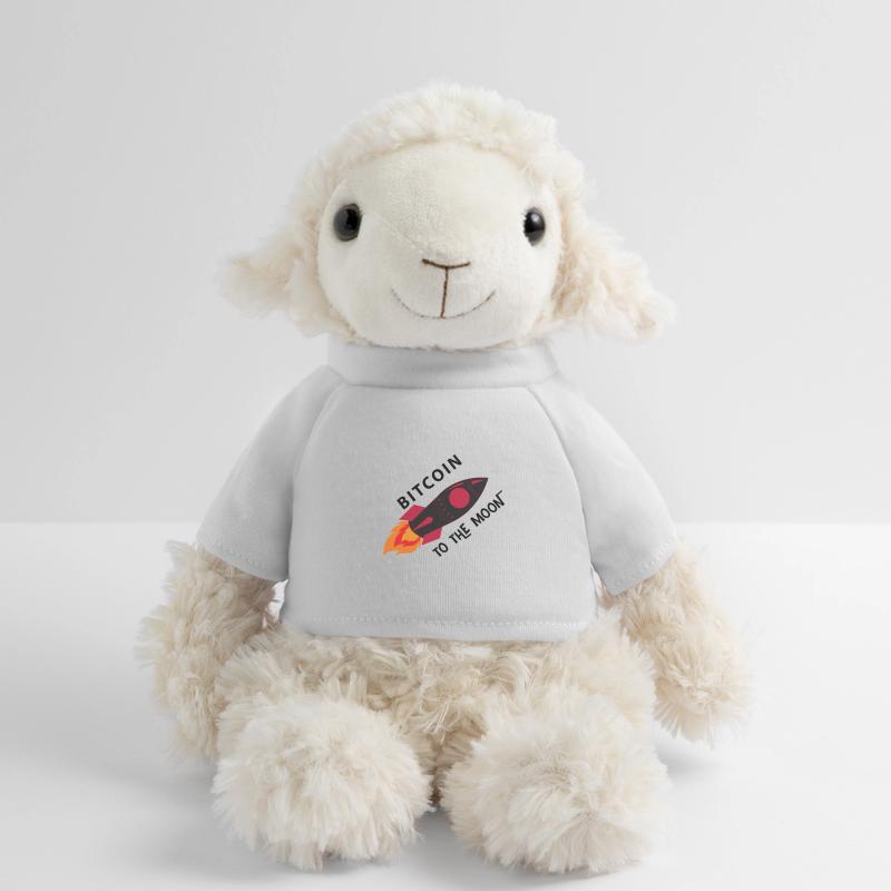 Bitcoin Rocket Moon MiniFeet® Sheep Annika