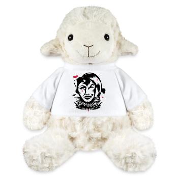 Playing card joker - MiniFeet® Sheep Annika - white - Front
