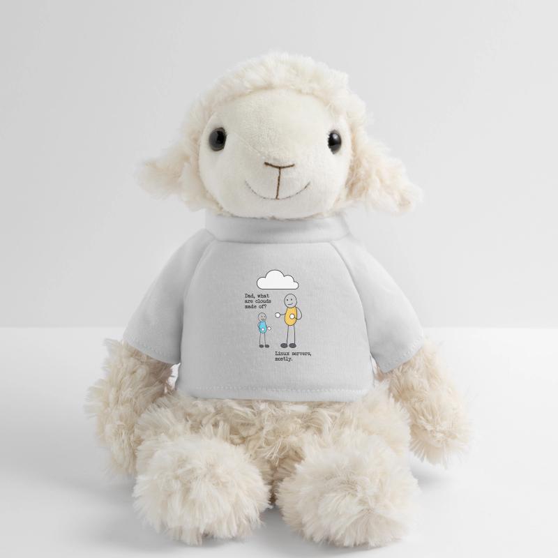 What are clouds made of? Linux servers mostly! MiniFeet® Sheep Annika