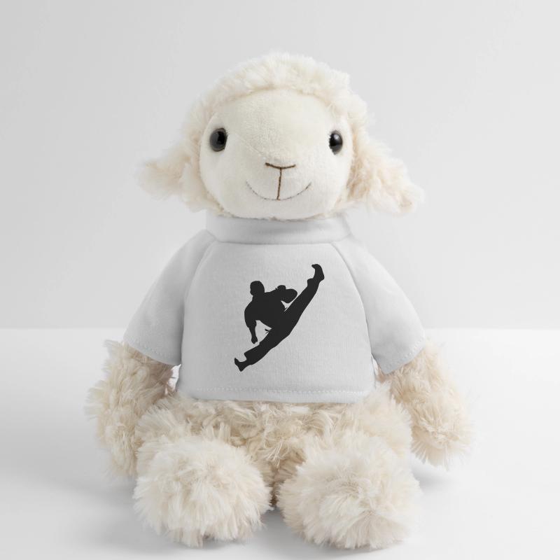 Jumpkick Geri Kick Karate oder Teakwondo MiniFeet® Schaf Annika