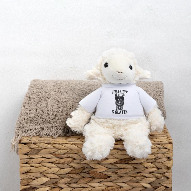 Geiler Typ Mit Bart & Glatze Glatzkopf Bartträger MiniFeet® Schaf Annika