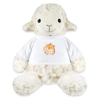 cute hamster rodent pet - MiniFeet® Sheep Annika - white - Front