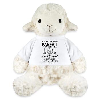 Pas Parfait mais chef CUISTOT 1 - Mouton en peluche Annika MiniFeet® - blanc - Devant
