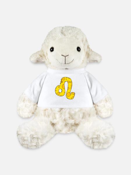 Sternzeichen Löwe - MiniFeet® Schaf Annika - Weiß