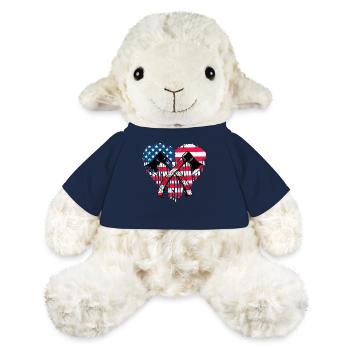 Axe throwing - MiniFeet® Sheep Annika - french navy - Front