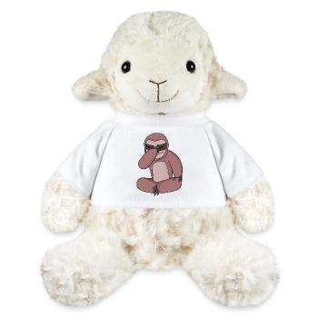 Faultier lustig - MiniFeet® Schaf Annika - Weiß - Vorne