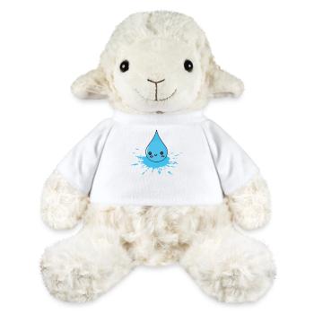 éclatement et éclaboussures - gouttes d’eau - Mouton en peluche Annika MiniFeet® - blanc - Devant