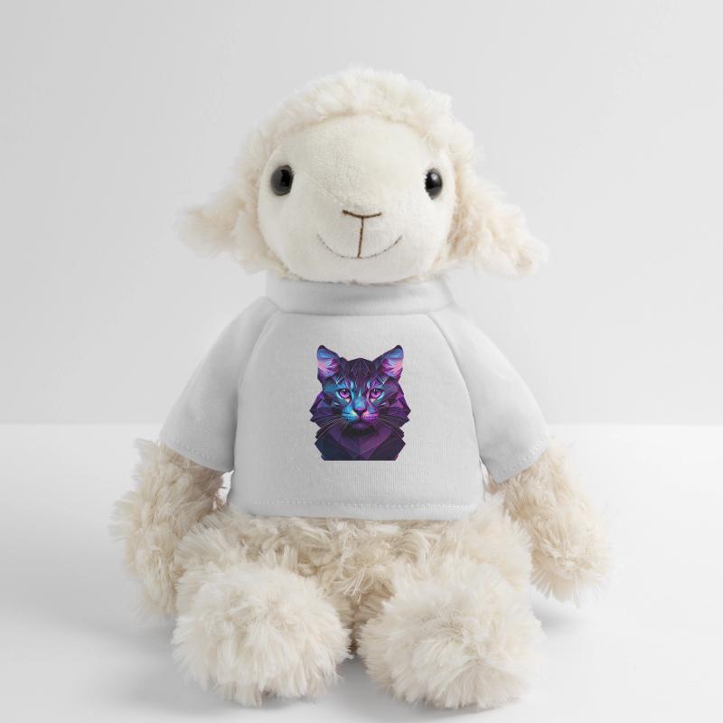 Chaton Chaton Chat Polygone Chat Mouton en peluche Annika MiniFeet®