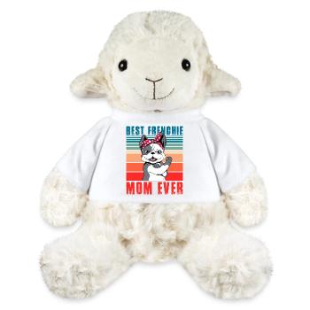 Best Frenchie Mom Ever Bulldog - MiniFeet® Sheep Annika - white - Front