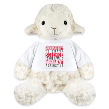 Inability to Grasp Science Is Not a Valid Argument - MiniFeet® Sheep Annika - white - Front