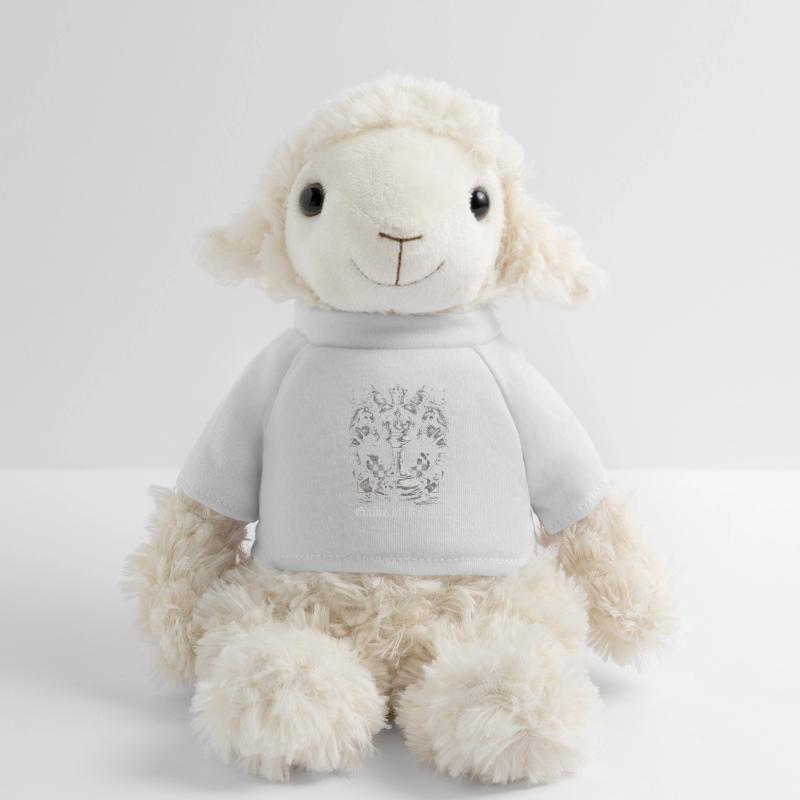 Pièces d’échecs avec lettrage Mouton en peluche Annika MiniFeet®