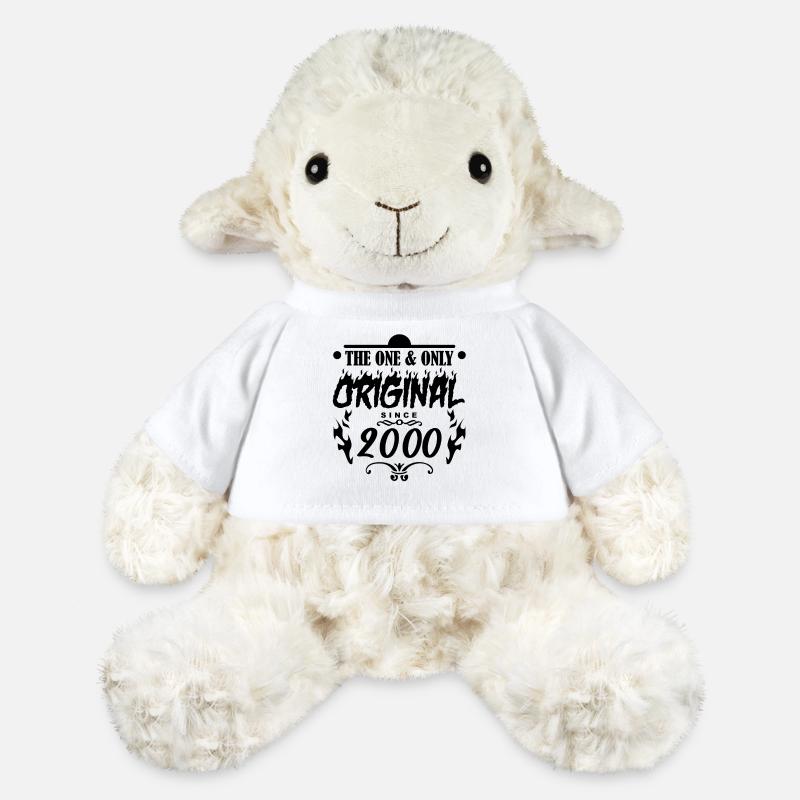 2000 - Année de construction 2000 - Année 2000 - Mouton en peluche Annika MiniFeet® - blanc
