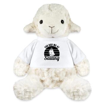 Drôle de marin disant - Mouton en peluche Annika MiniFeet® - blanc - Devant