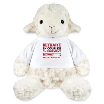Retraite en cours de chargement - Mouton en peluche Annika MiniFeet® - blanc - Devant