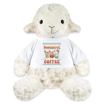 Pull de Noël moche - Mouton en peluche Annika MiniFeet® - blanc - Devant