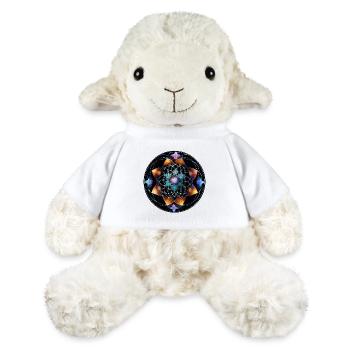 Luminous Mandala MeshGeometry - MiniFeet® Sheep Annika - white - Front