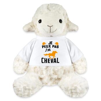 je peux pas jai cheval - Mouton en peluche Annika MiniFeet® - blanc - Devant