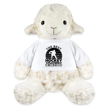 Best Hockey Players Are Born in March - MiniFeet® Schaf Annika - Weiß - Vorne