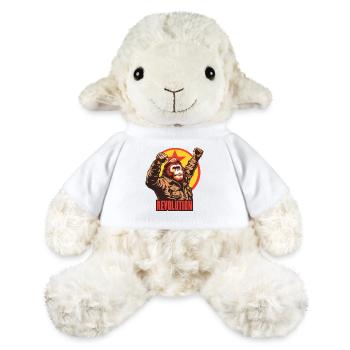Parody: Communist Orangutan, Comrade - MiniFeet® Sheep Annika - white - Front