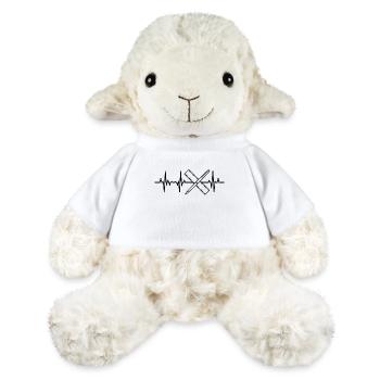 Pen and ruler pulse rate - MiniFeet® Sheep Annika - white - Front