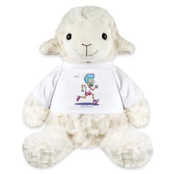 The Zombie Long Distance Marathon Runner - MiniFeet® Sheep Annika - white - Front