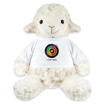 I love vinyl records - MiniFeet® Sheep Annika - white - Front
