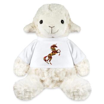 Junk Food Einhorn TShirt Ungesunde Lebensmittel Magisch - MiniFeet® Schaf Annika - Weiß - Vorne