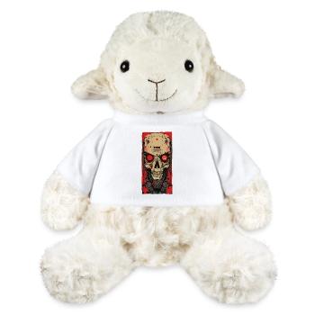 Horror Cyborg Skull - MiniFeet® Sheep Annika - white - Front