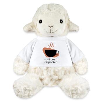 CAFÉ POUR EMPORTER - MiniFeet® Schaf Annika - Weiß - Vorne