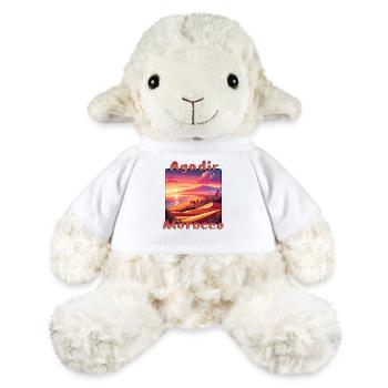 Agadir Maroc Désert Chameau Vacances Coucher de soleil - Mouton en peluche Annika MiniFeet® - blanc - Devant
