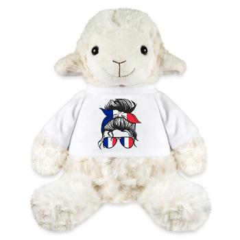 French Girl France Fille Française France - MiniFeet® Sheep Annika - white - Front