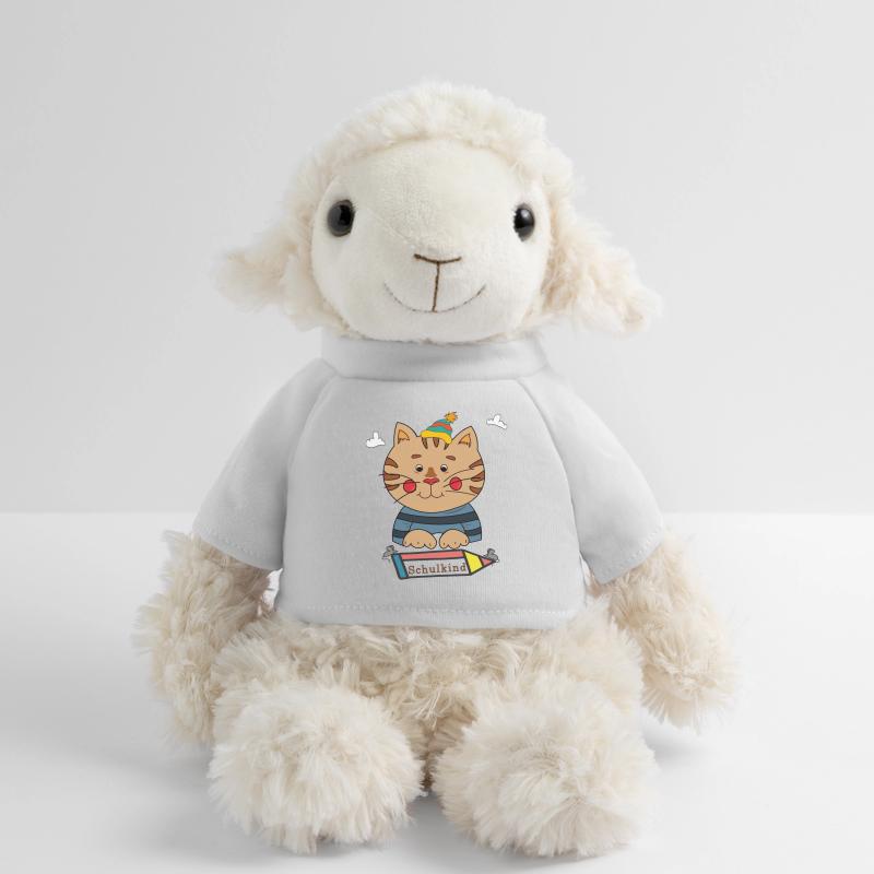 Chat écolier Mouton en peluche Annika MiniFeet®