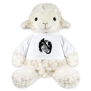 Tuba Drawing - MiniFeet® Sheep Annika - white - Front