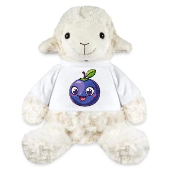 Bande dessinée Myrtille sucrée - Mouton en peluche Annika MiniFeet® - blanc - Devant