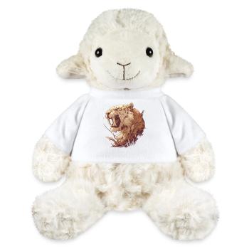 Saber-Toothed Tiger Sabertooth Tiger - MiniFeet® Sheep Annika - white - Front