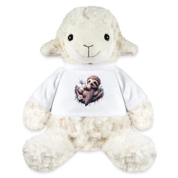 Entspanntes Faultier - MiniFeet® Schaf Annika - Weiß - Vorne