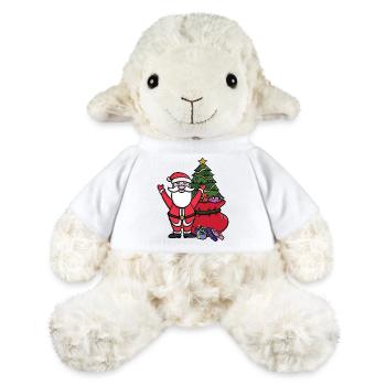 Frohe Weihnachten euch allen - MiniFeet® Schaf Annika - Weiß - Vorne