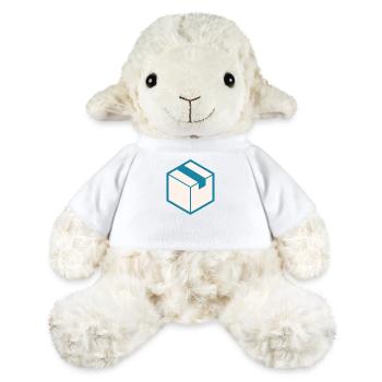 Geschlossene Kiste, Box, Karton, Icon - MiniFeet® Schaf Annika - Weiß - Vorne
