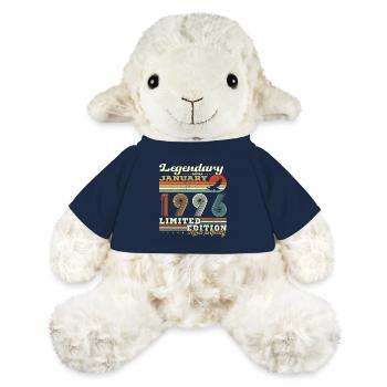 Birthday Gift Born In January 1996 - MiniFeet® Sheep Annika - french navy - Front