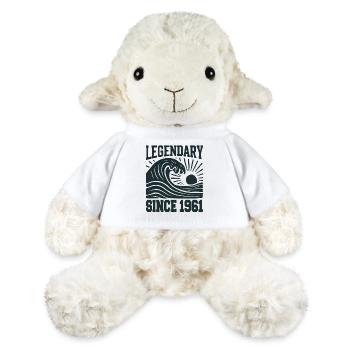 Legendary Since 1961 Birthday Wave - MiniFeet® Sheep Annika - white - Front