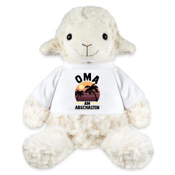 Urlaub Urlauberin Großmutter Oma - MiniFeet® Schaf Annika - Weiß - Vorne