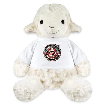 Crazy Funny Monster Cyclops - MiniFeet® Sheep Annika - white - Front