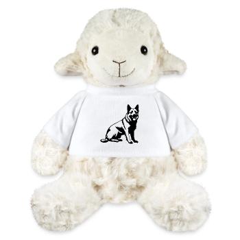 German Shepherd Dog - MiniFeet® Sheep Annika - white - Front