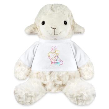 Croquis de boxeur - Mouton en peluche Annika MiniFeet® - blanc - Devant